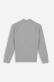 MAGLIA MEZZO COLLO A COSTINE M G.CHIARO