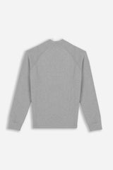 MAGLIA MEZZO COLLO A COSTINE M G.CHIARO
