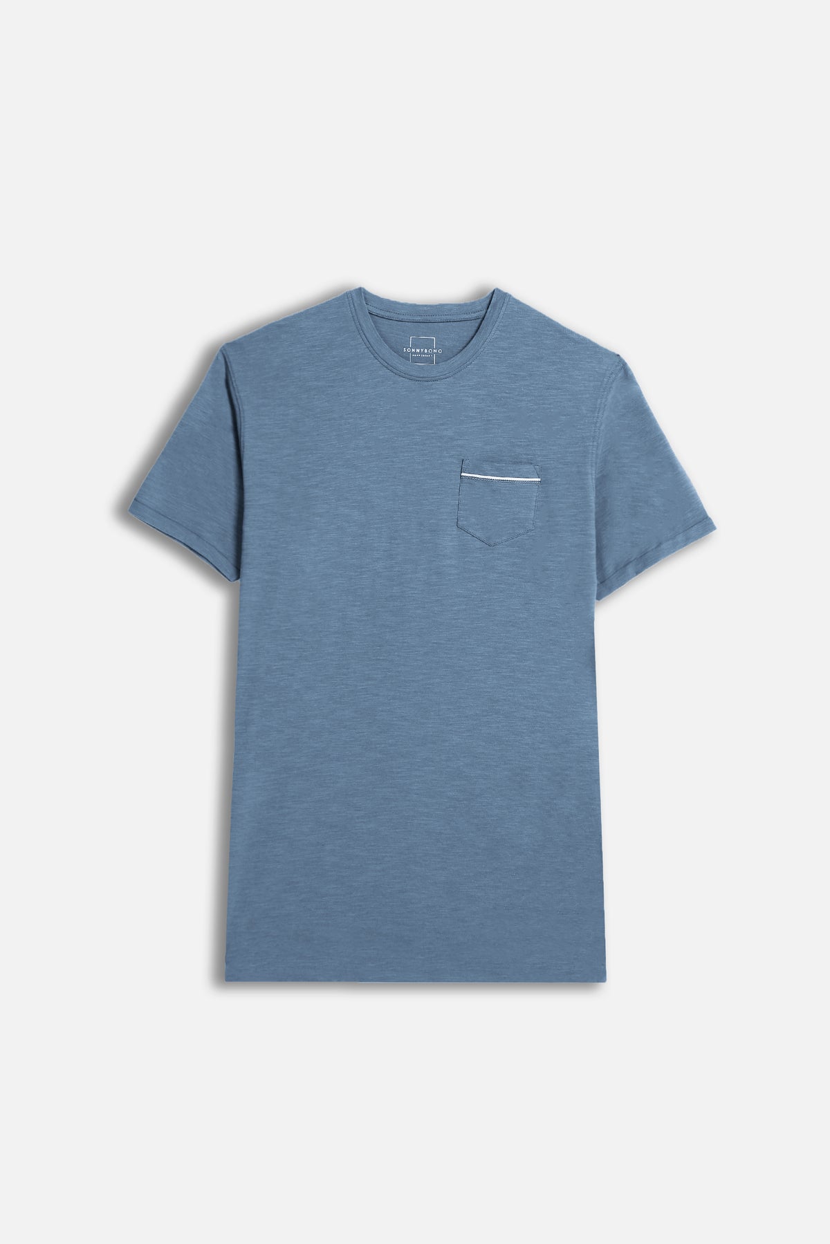 T-SHIRT SLUB CON TASCHINO AVION - Sonnybono