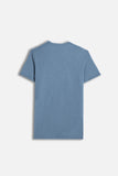 T-SHIRT SLUB CON TASCHINO AVION - Sonnybono