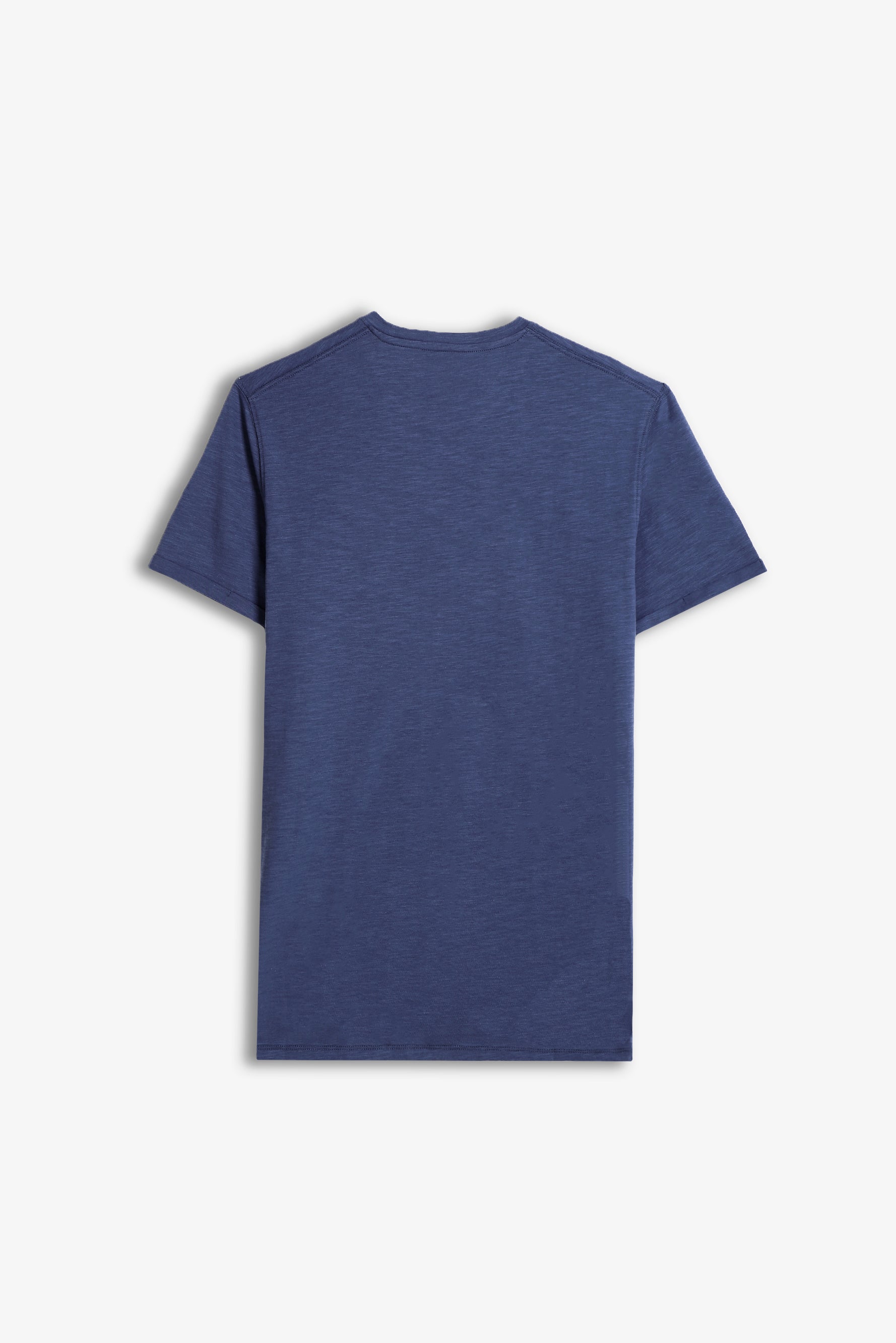T-SHIRT SLUB CON TASCHINO BLU JEANS - Sonnybono