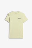 T-SHIRT SLUB CON TASCHINO GIALLO CHIARO - Sonnybono