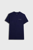 T-SHIRT SLUB CON TASCHINO INDACO - Sonnybono