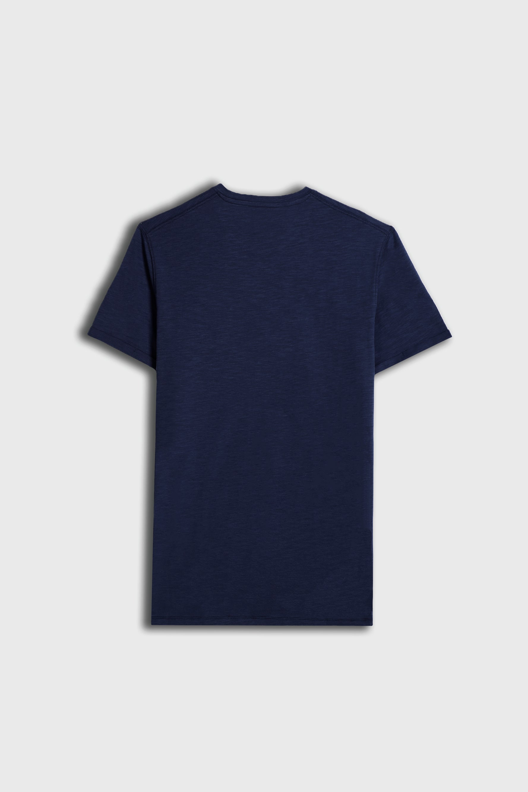 T-SHIRT SLUB CON TASCHINO INDACO - Sonnybono