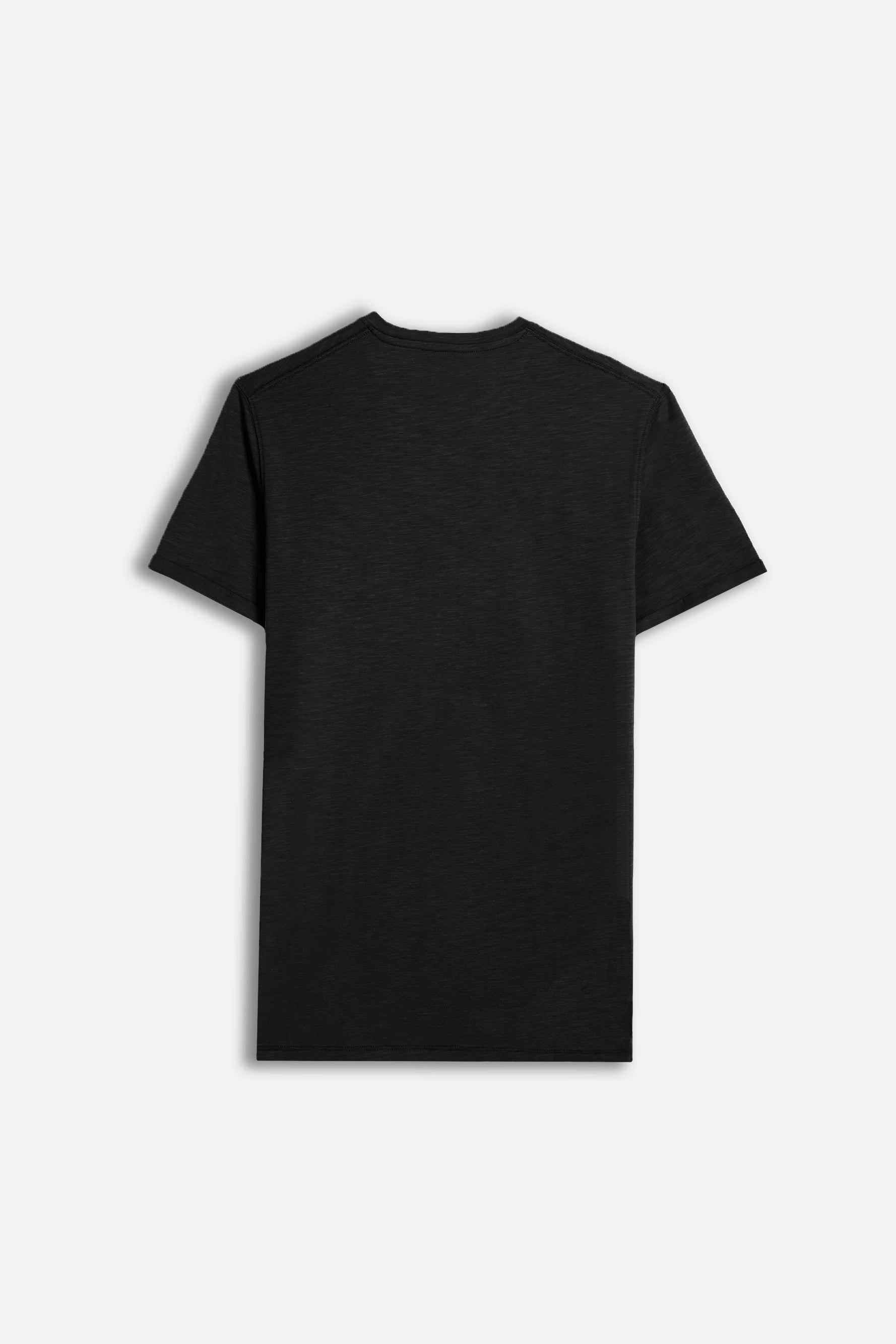 T-SHIRT SLUB CON TASCHINO NERO - Sonnybono