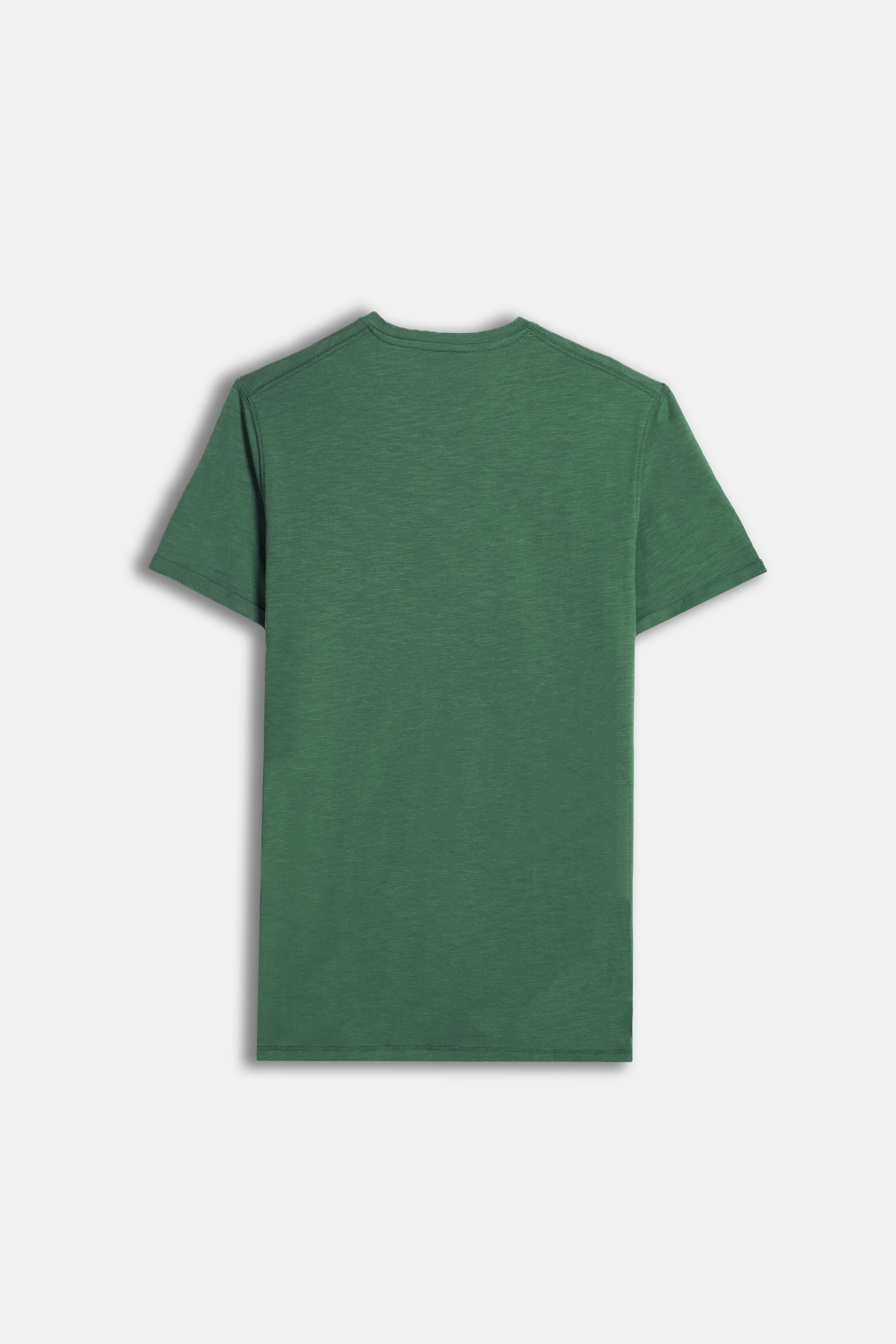 T-SHIRT SLUB CON TASCHINO VERDE - Sonnybono