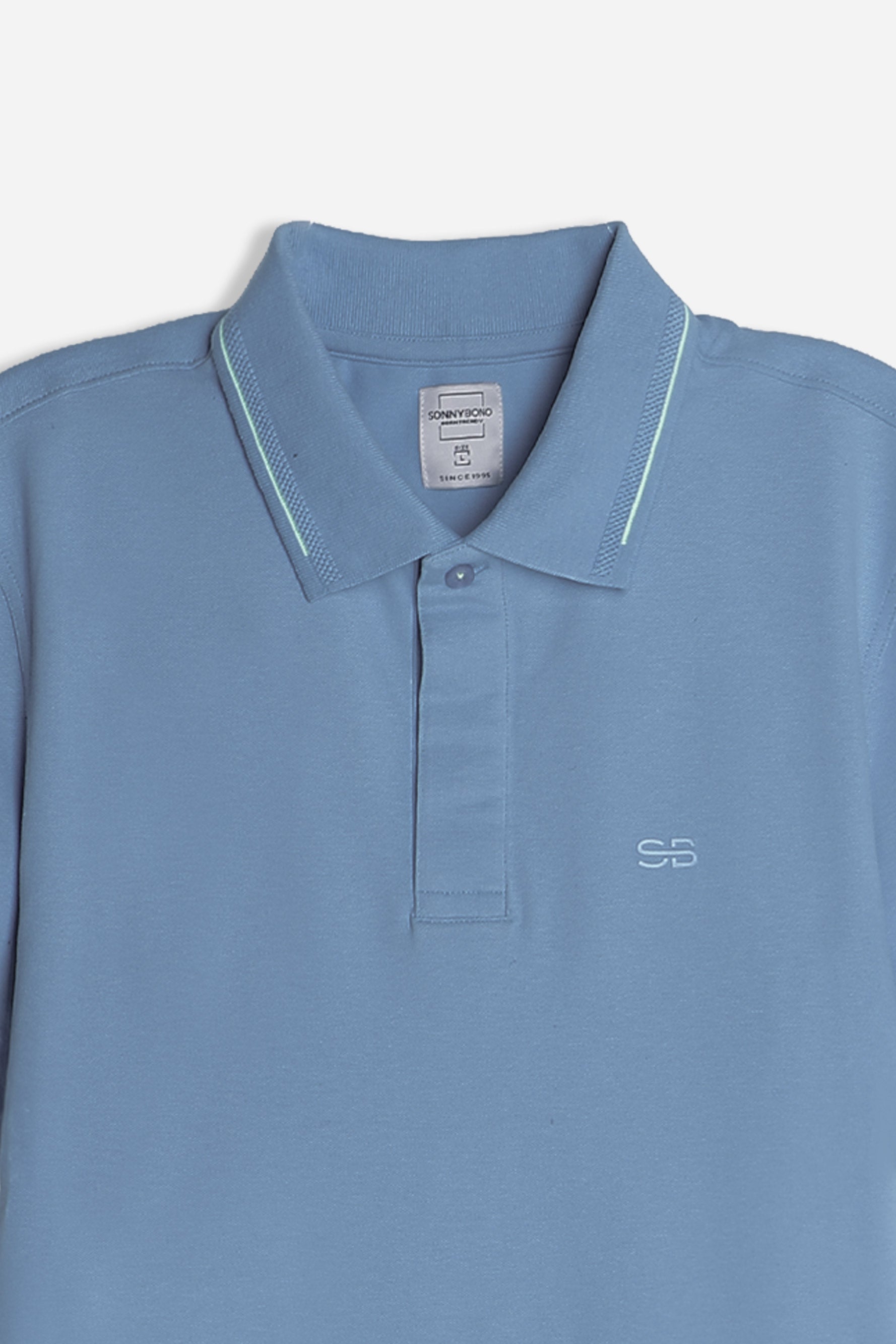 POLO IN PIQUET STRETCH AVION