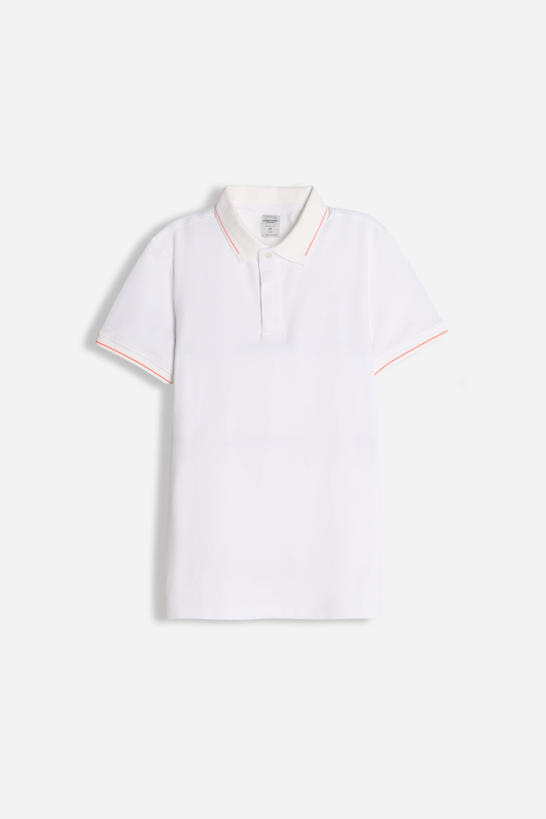 POLO IN PIQUET STRETCH BIANCO