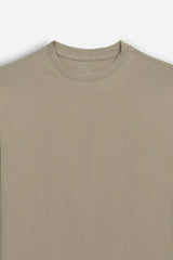 TS-TSHIRT GIROCOLLO MANICA LUNGA TORTORA