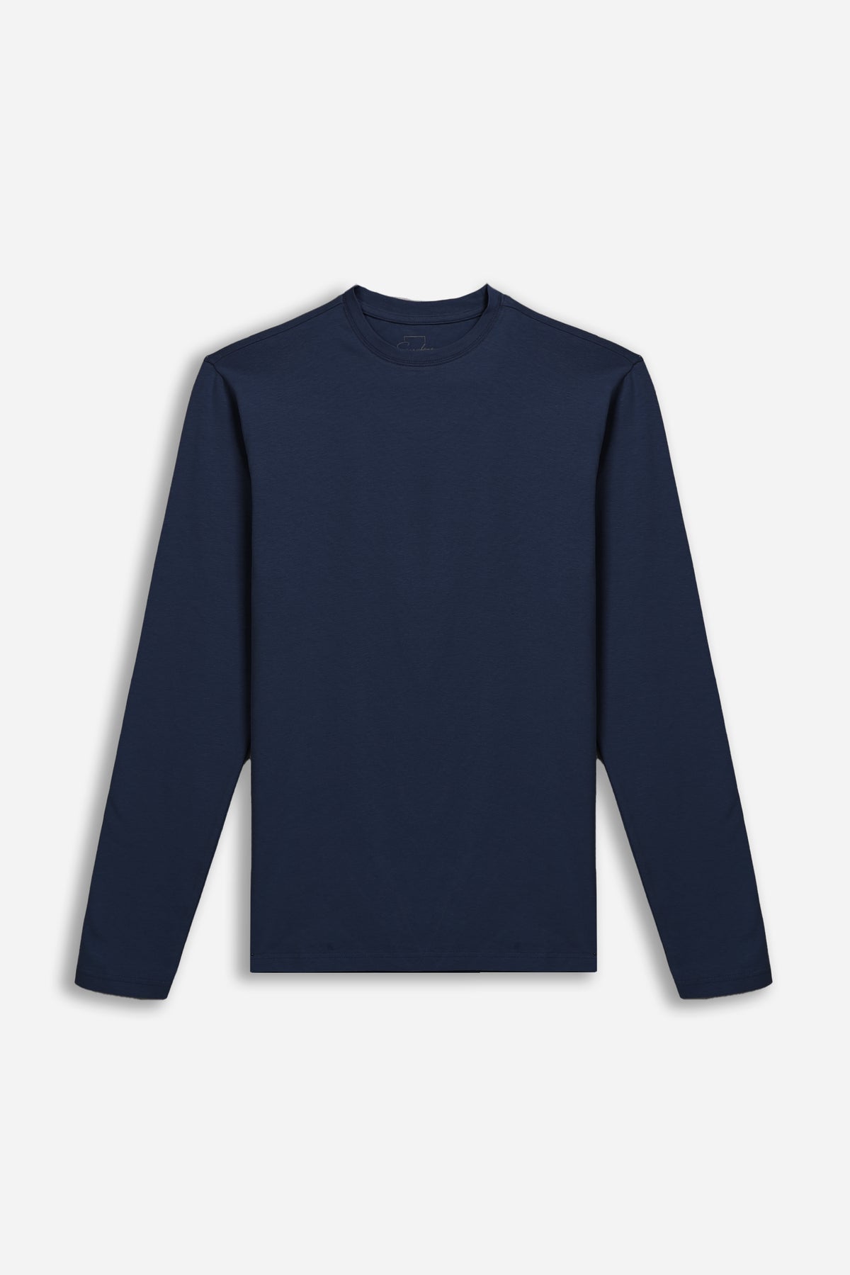 TS-TSHIRT GIROCOLLO MANICA LUNGA BLEU