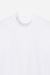 T-SHIRT LUPETTO MANICA LUNGA BIANCO