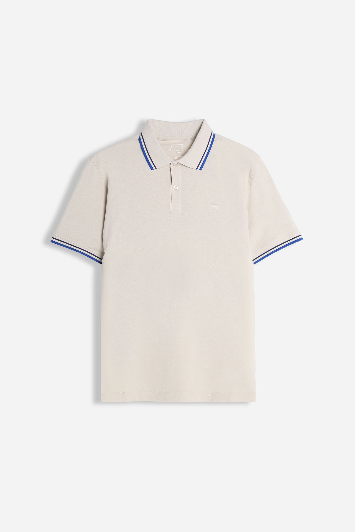 POLO IN PIQUET BASIC BEIGE CHIARO