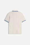 POLO IN PIQUET BASIC BEIGE CHIARO