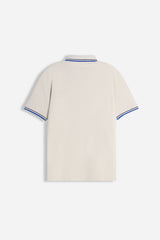 POLO IN PIQUET BASIC BEIGE CHIARO