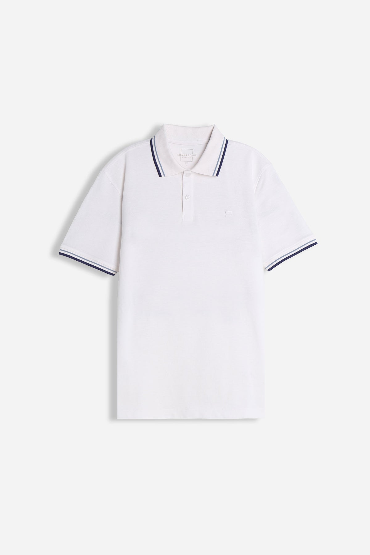 POLO IN PIQUET BASIC BIANCO