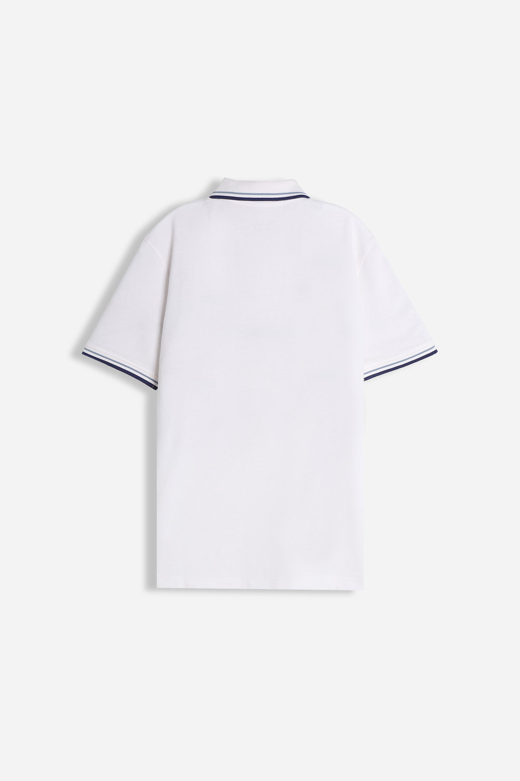 POLO IN PIQUET BASIC BIANCO