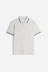 POLO IN PIQUET BASIC GRIGIO