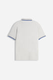 POLO IN PIQUET BASIC GRIGIO