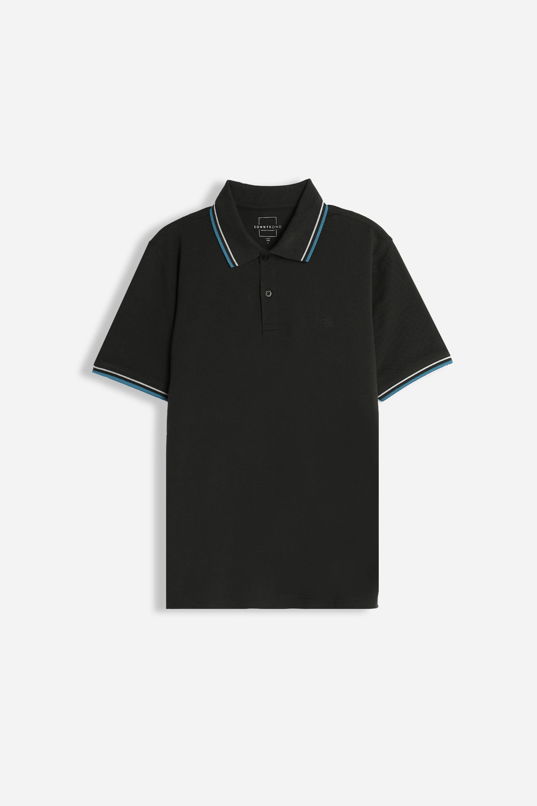 POLO IN PIQUET BASIC NERO