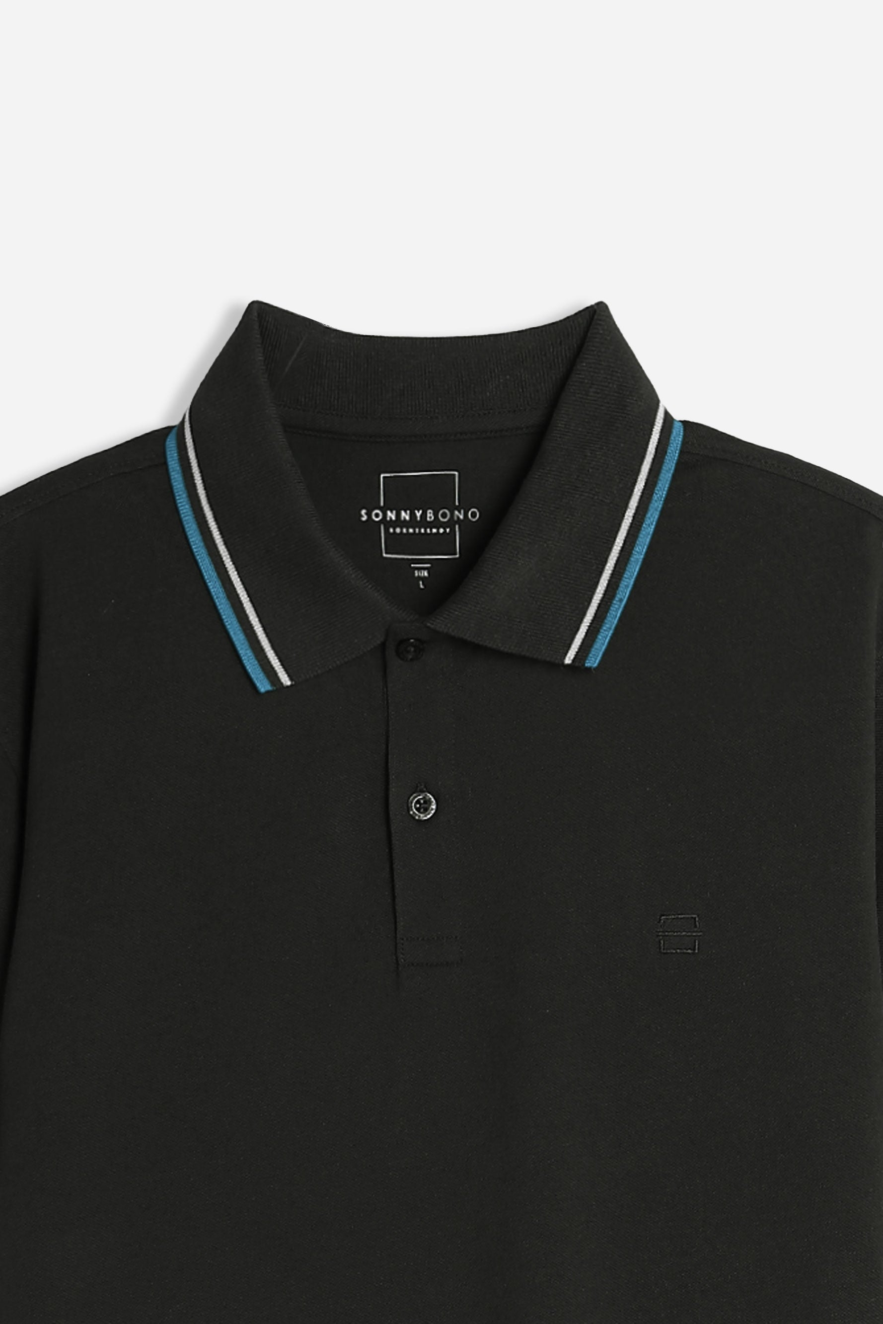 POLO IN PIQUET BASIC NERO