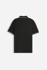 POLO IN PIQUET BASIC NERO