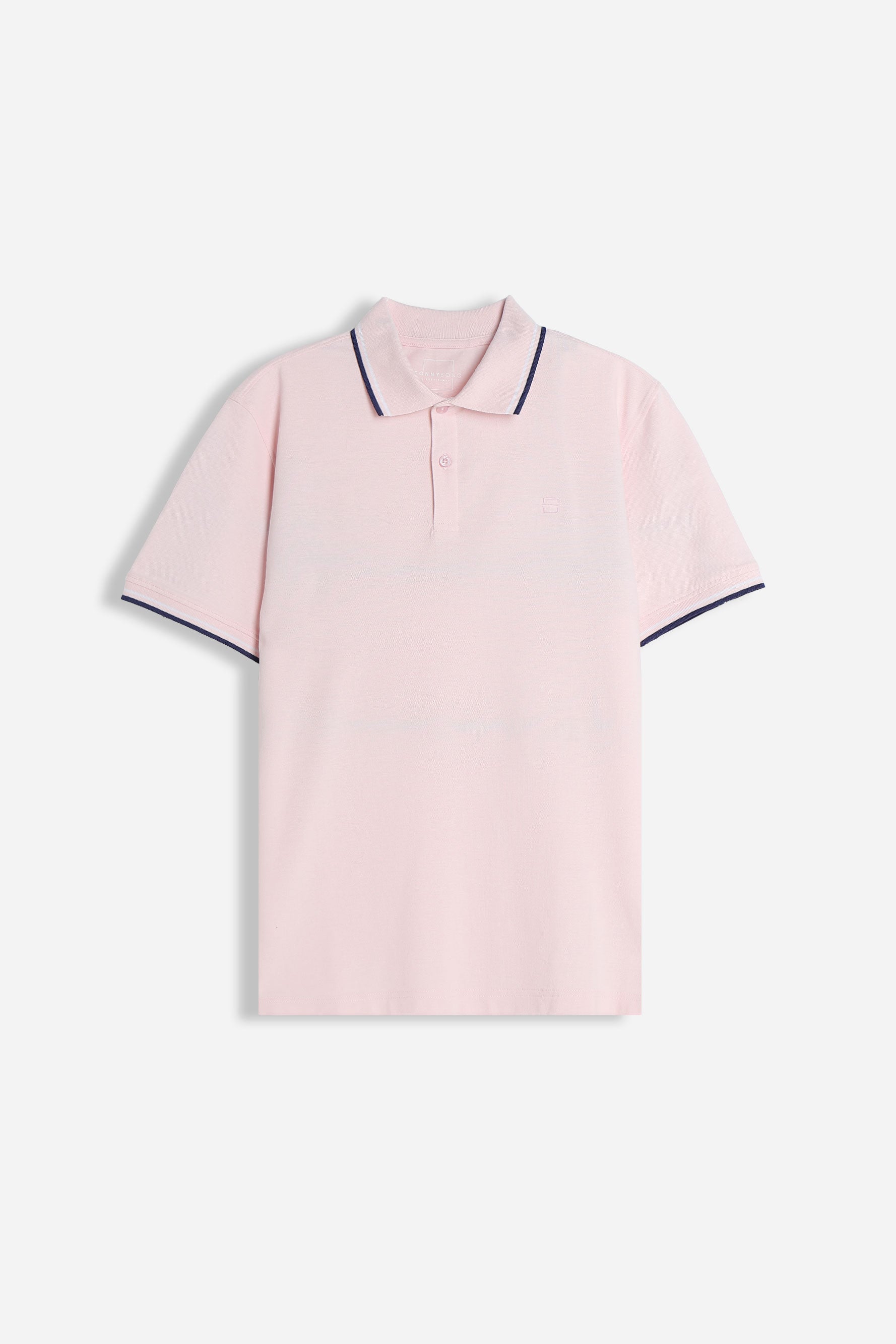 POLO IN PIQUET BASIC ROSA