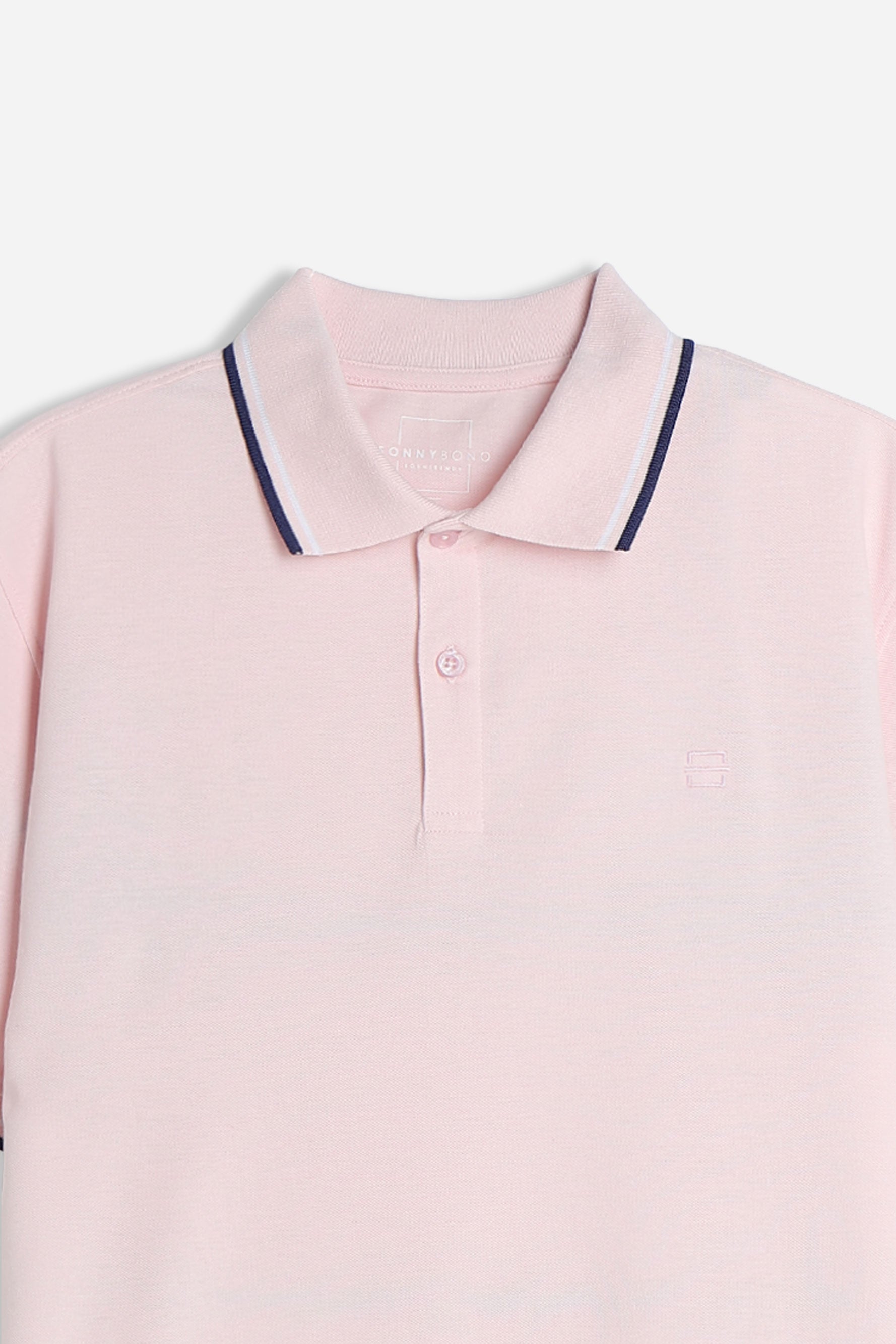 POLO IN PIQUET BASIC ROSA