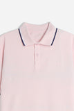 POLO IN PIQUET BASIC ROSA