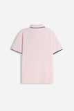 POLO IN PIQUET BASIC ROSA