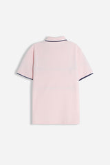 POLO IN PIQUET BASIC ROSA