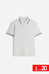 POLO IN PIQUET BASIC GRIGIO
