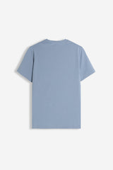 T-SHIRT GIROCOLLO BASIC STRETCH POLVERE