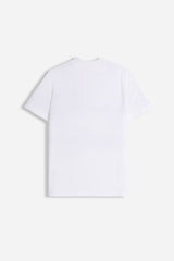 T-SHIRT GIROCOLLO MANICA CORTA BIANCO