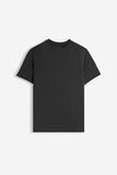 T-SHIRT GIROCOLLO MANICA CORTA NERO