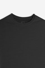 T-SHIRT GIROCOLLO MANICA CORTA NERO