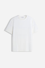 T-SHIRT GIROCOLLO SOFT TOUCH BIANCO