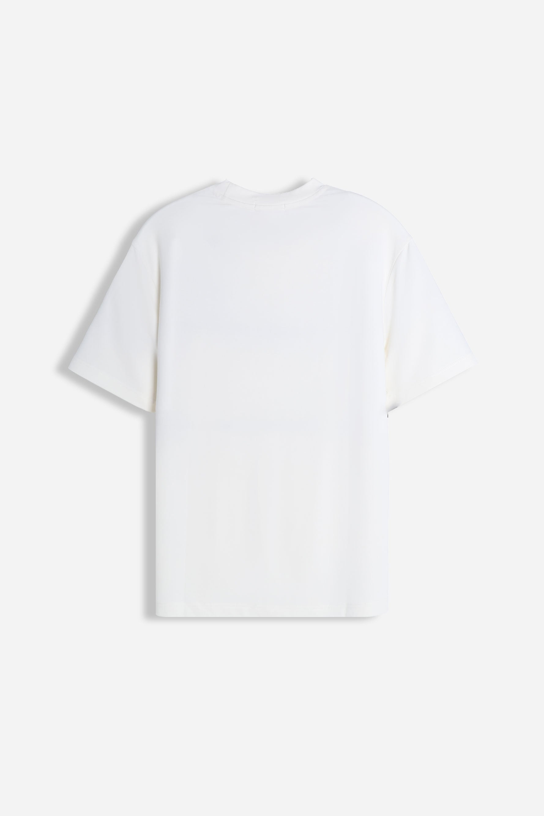 T-SHIRT GIROCOLLO SOFT TOUCH BIANCO