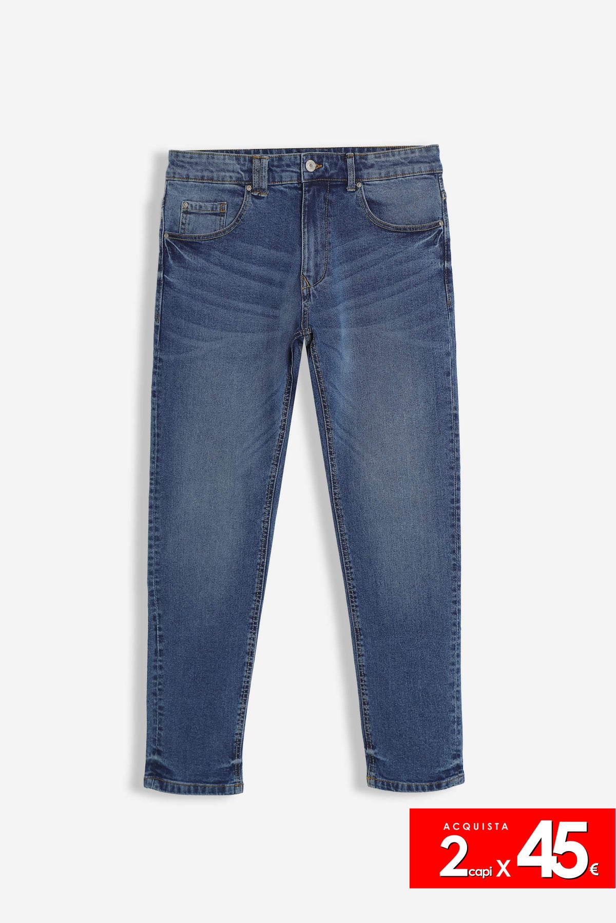 DENIM SLIM FIT INDACO