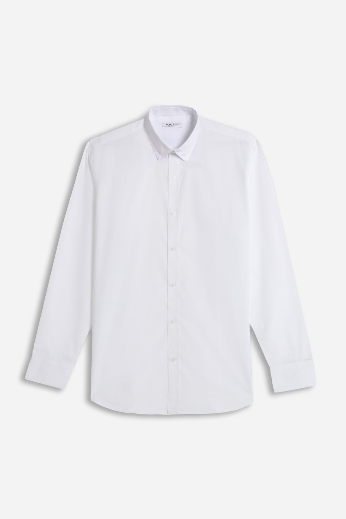 CAMICIA POPELINE BASIC BIANCO