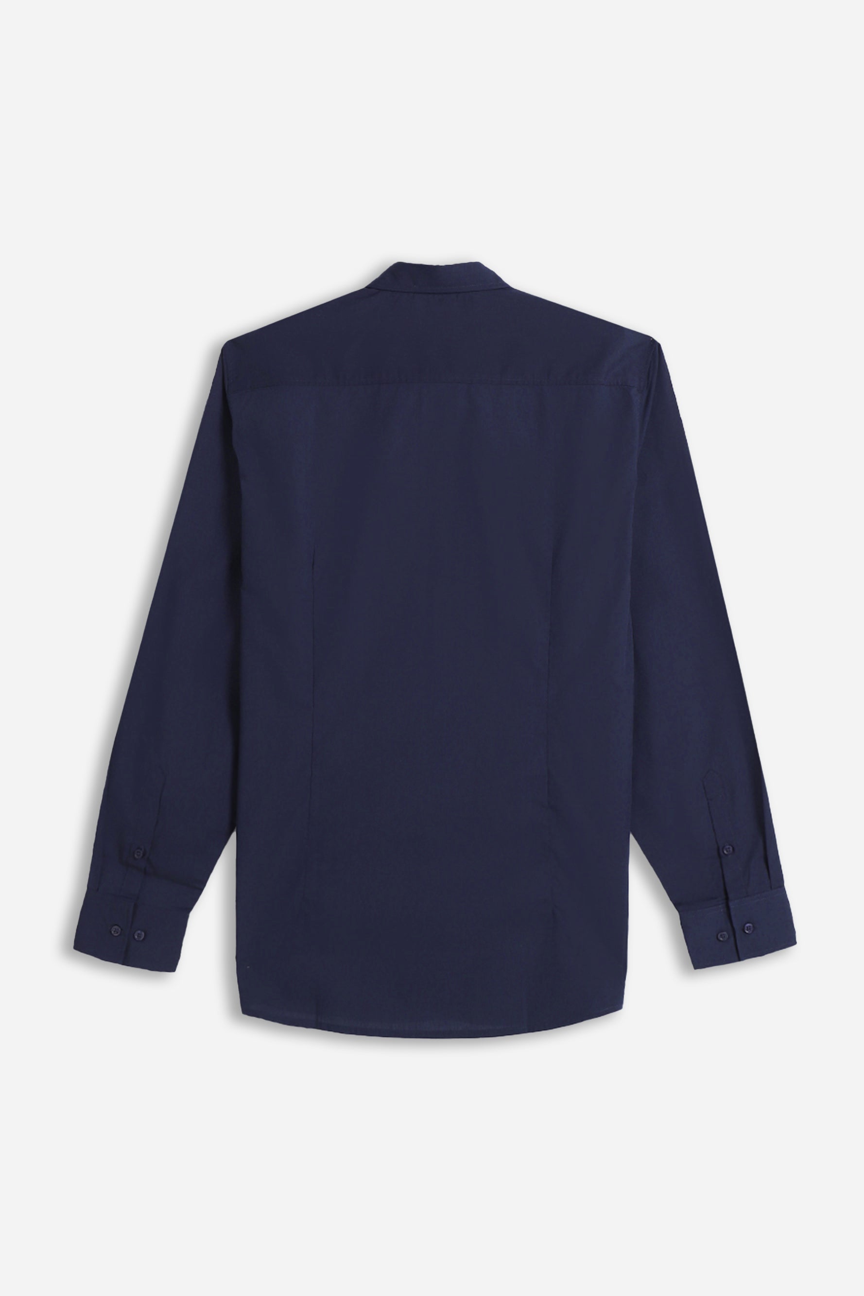 CAMICIA POPELINE BASIC BLEU - Sonnybono