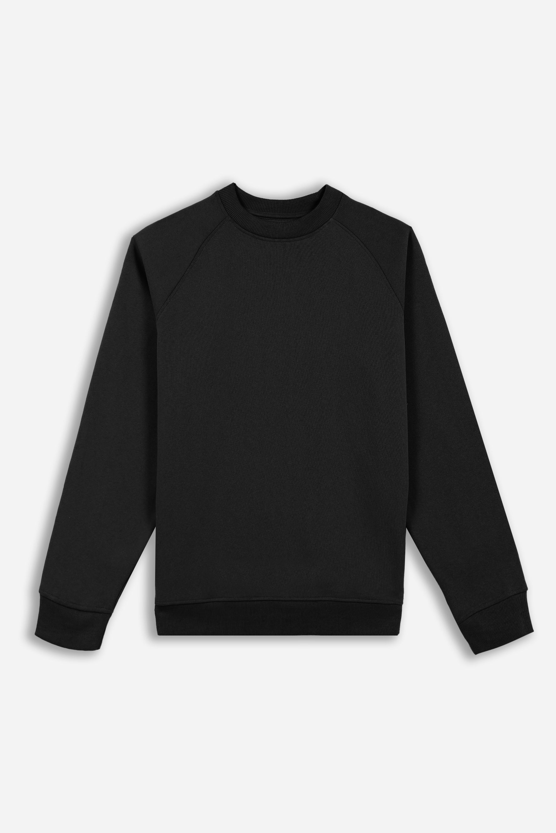 FELPA GIROCOLLO MANICA MORBIDA NERO - Sonnybono