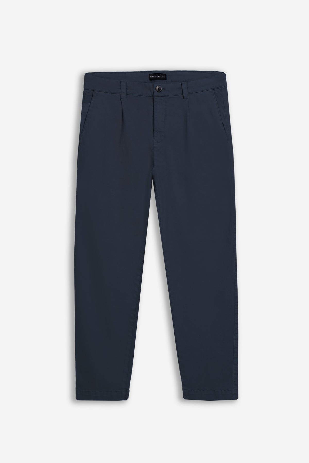 PANTALONE CHINO CON PENCES INDACO