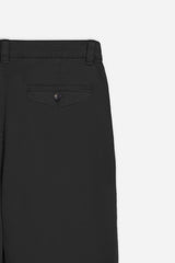 PANTALONE CHINO CON PENCES NERO