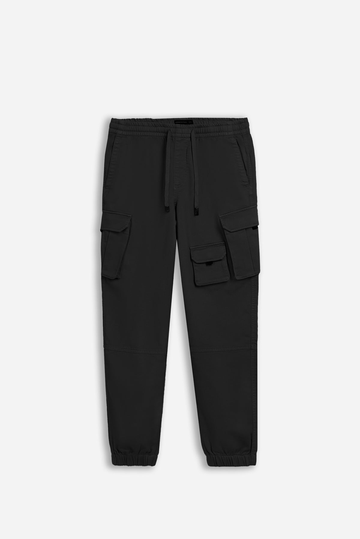 PANTALONE JOGGER CON TASCONI NERO