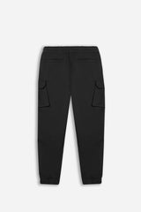 PANTALONE JOGGER CON TASCONI NERO