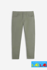 PANTALONE 5 TASCHE BASIC KAKI