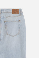 DENIM 5 TASCHE STRAIGHT CELESTE