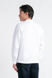 FELPA GIROCOLLO IN PILE BIANCO - Sonnybono