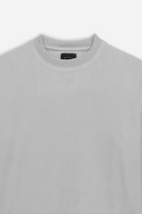 FELPA GIROCOLLO IN PILE GRIGIO CHIARO