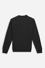 FELPA GIROCOLLO IN PILE NERO - Sonnybono